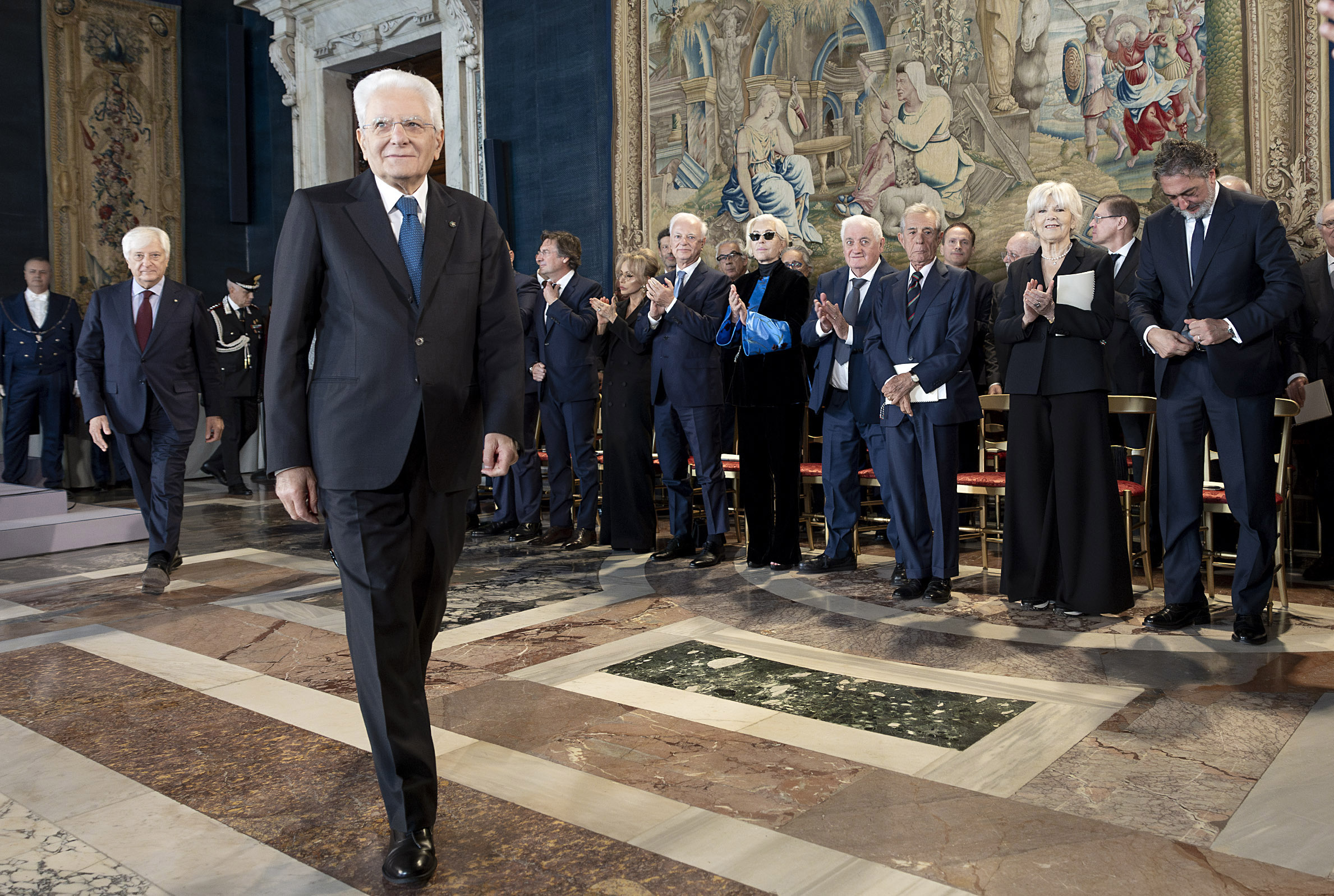 Mattarella, ingresso